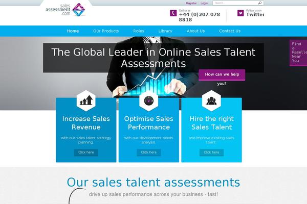 salesassessment.com site used Sales-assessment