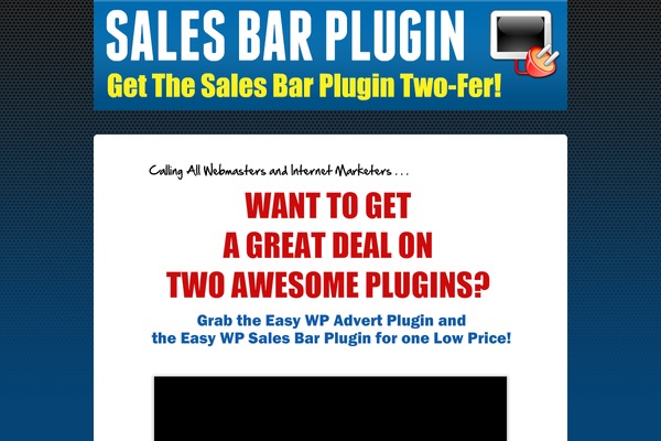 salesbarplugin.com site used InstaTheme