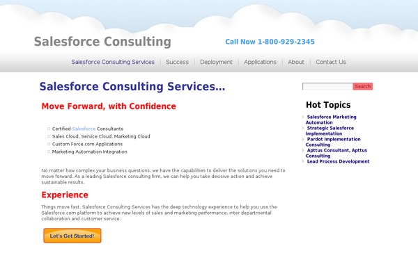 salesforceconsultingservices.com site used Scs15