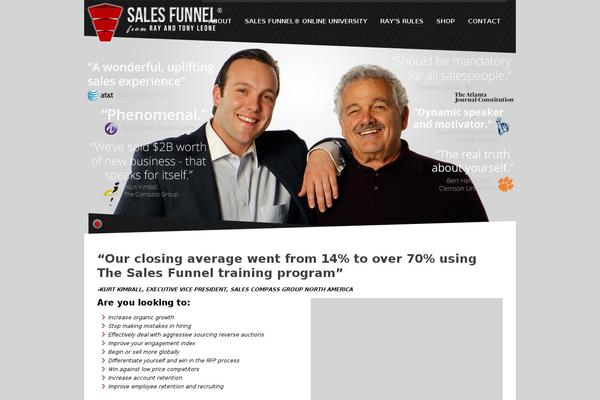 salesfunnel.com site used Openluxio