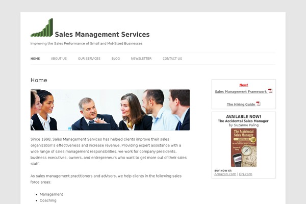 salesmanagementservices.com site used Twenty Twelve