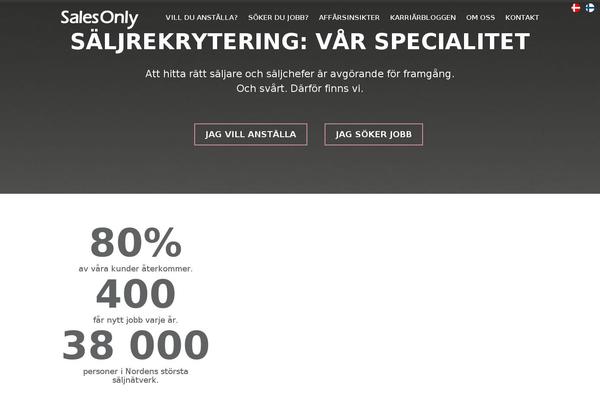salesonly.se site used Salesonly