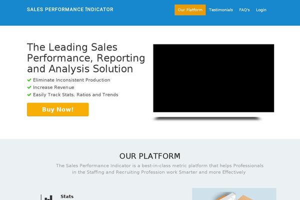 salesperformanceindicator.com site used Spi