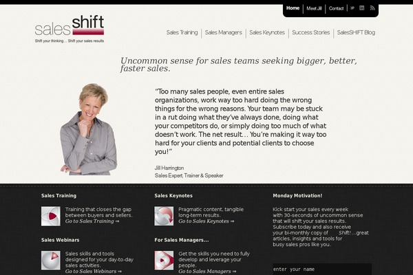 salesshift.ca site used Salesshift