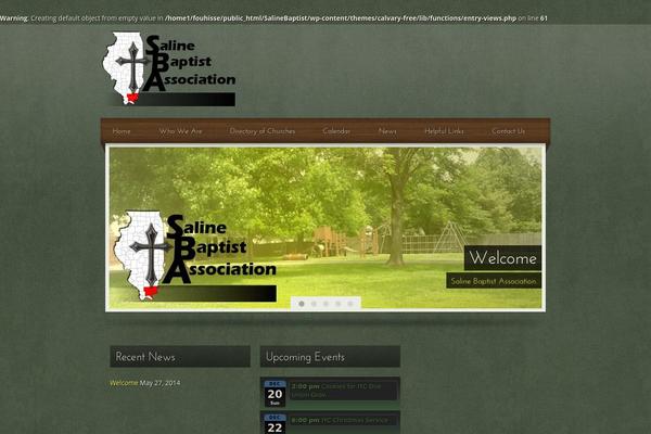 salinebaptist.com site used Calvary-free