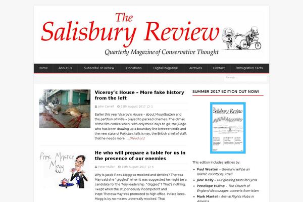 salisburyreview.com site used Narratium