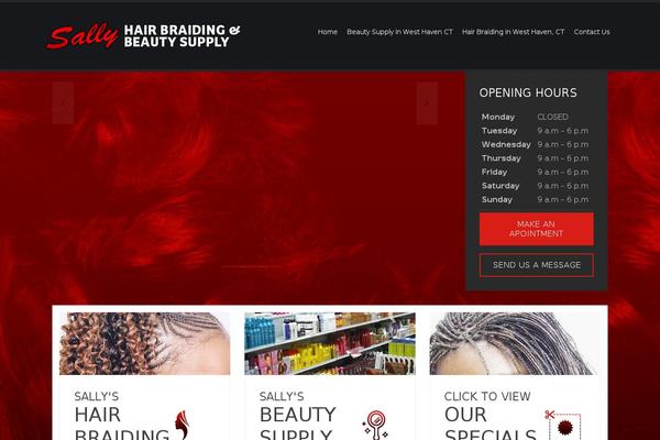 beauty-center theme websites examples