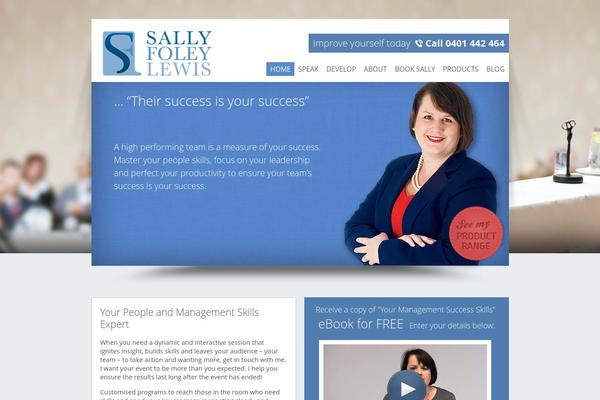 sallyfoleylewis.com site used Sally