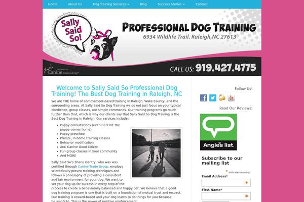 sallysaidso.com site used Caninetradegroup