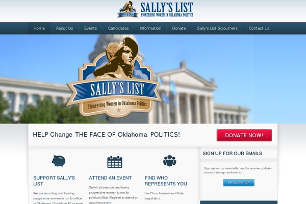 sallyslist.org site used The-cause