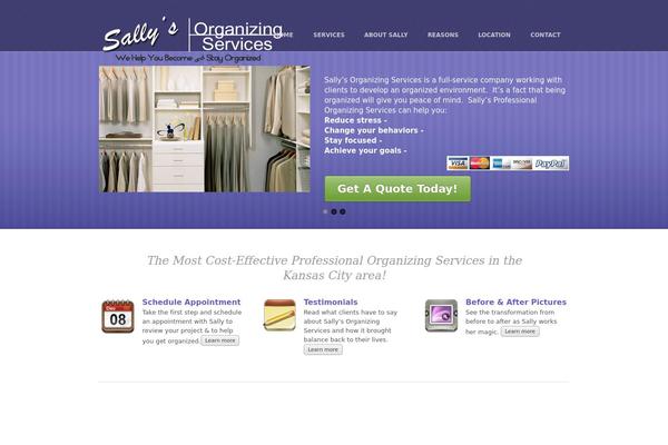 sallysorganizing.com site used Bizco