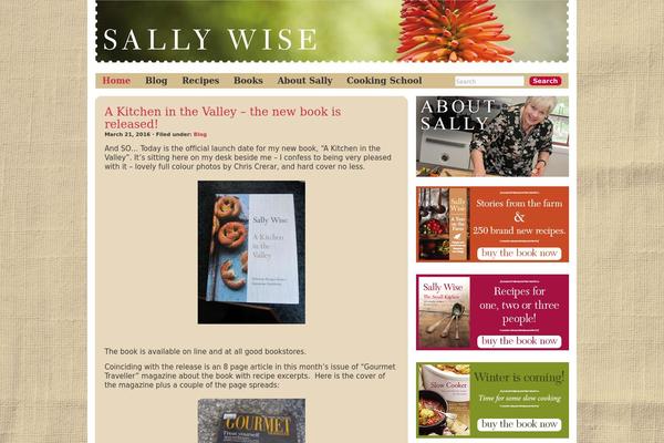 sallywise.com.au site used Sally-wise