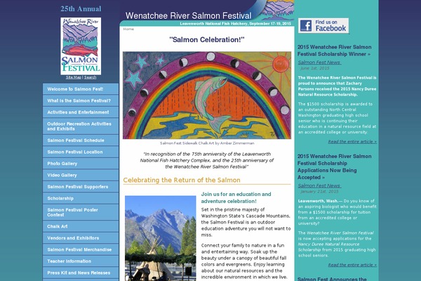 salmonfest.org site used Salmon
