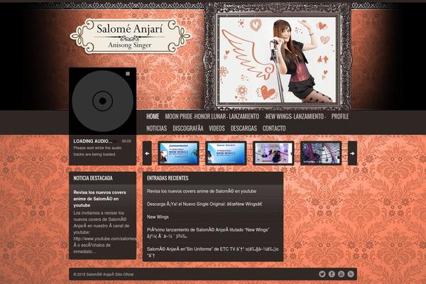 salome-anjari.com site used Soundcheck