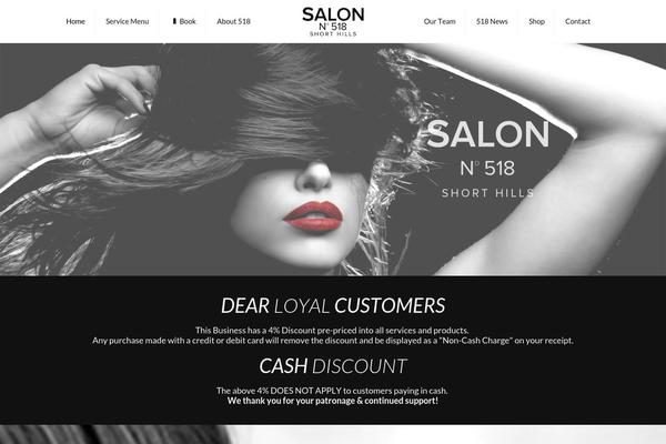 salon518.com site used 518