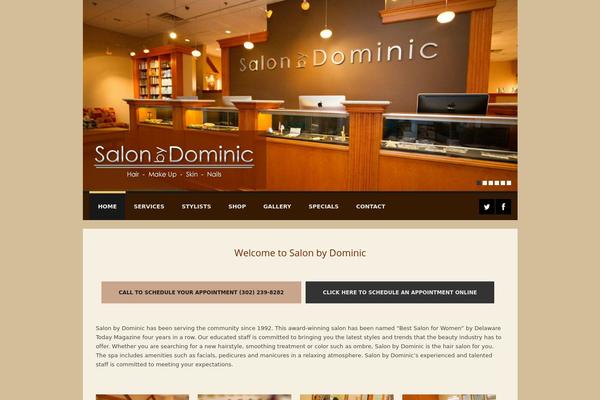 Spalon theme site design template sample