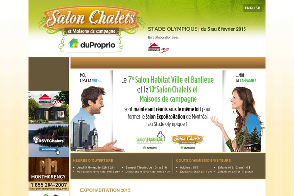 salonchalets.ca site used Megavolt-bootstrap
