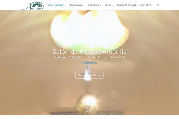 Divi theme site design template sample