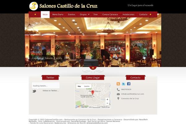 The Restaurant theme site design template sample