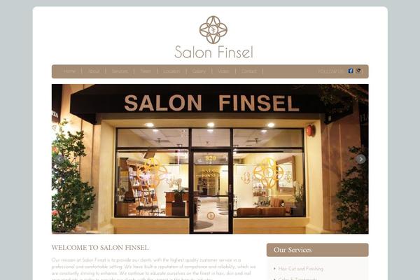 Default theme site design template sample