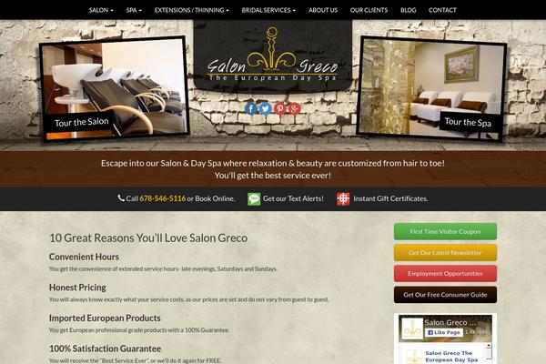 salongreco.com site used Greco