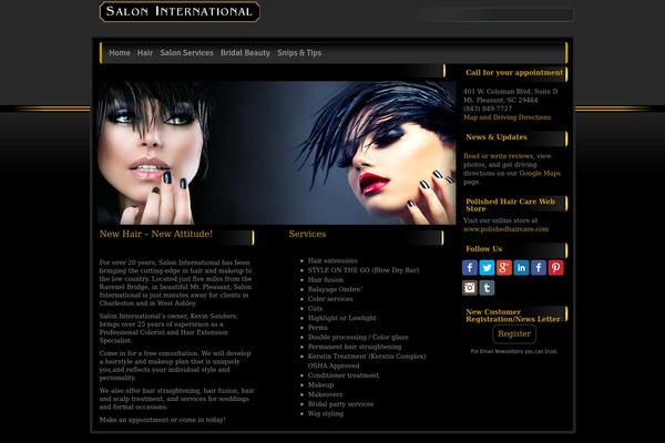 Site using Easy Social Icons plugin