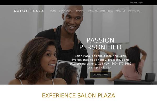 salonplaza.com site used Salon-plaza-website