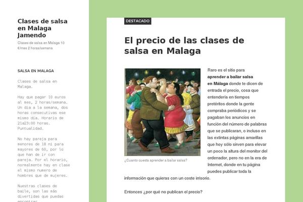 Twenty Fifteen theme site design template sample