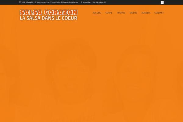 salsacorazon.com site used Cours-salsa-paris