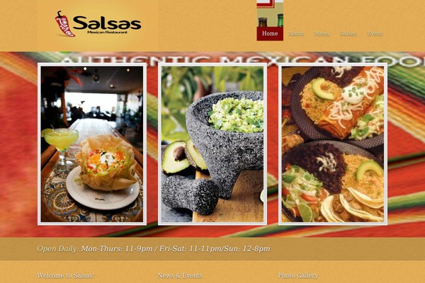 salsasdayton.com site used Delicious