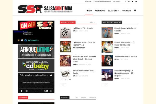 salsasontimbacali.com site used NewsCore
