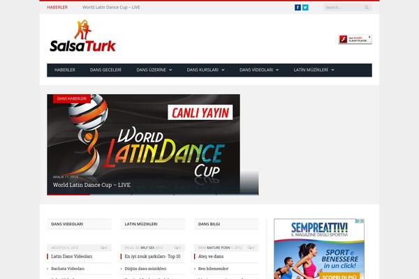 SmartMag theme site design template sample