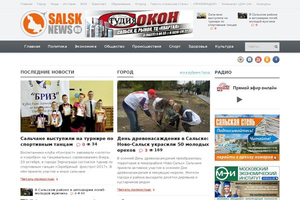 salsknews.ru site used Gadgetine-theme-child