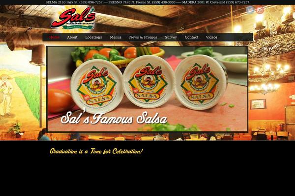 salsmexicanrestaurants.com site used Mesmerize-pro