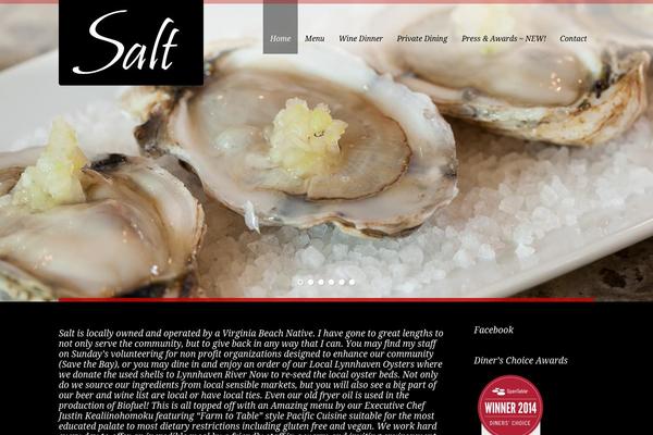 White Rock theme site design template sample