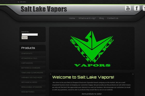 saltlakevapors.com site used Catalyst