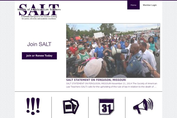 Salt theme site design template sample