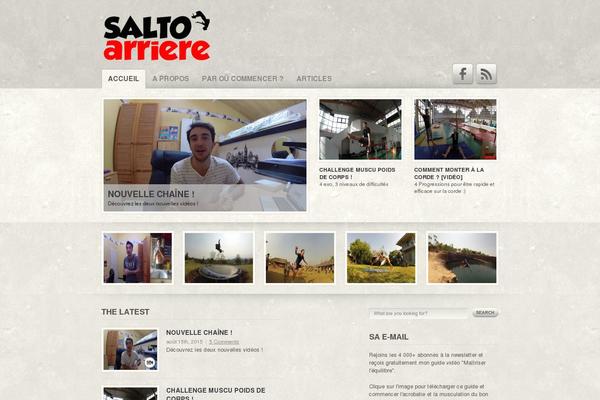salto-arriere.fr site used Wave