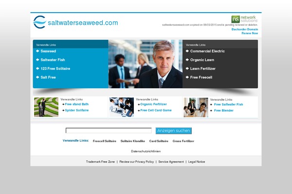 saltwaterseaweed.com site used Saltwater