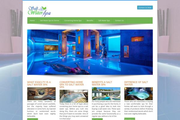 saltwaterspa.com site used Spa-theme