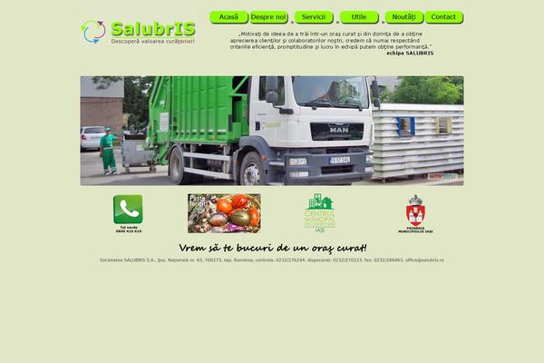 salubris.ro site used Salubris