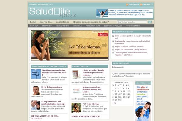Lifestyle 1.0 theme site design template sample