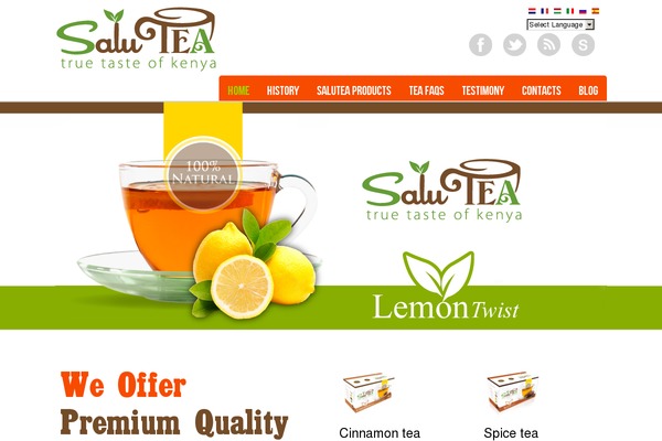 salutea-ke.com site used Salutea