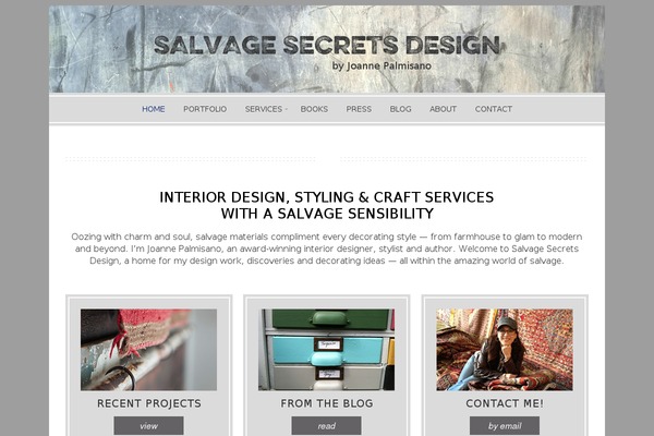 salvagesecretsdesign.com site used Geraldine