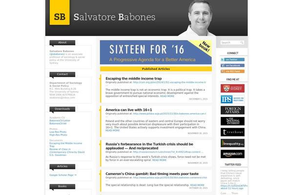 salvatorebabones.com site used Salvatore