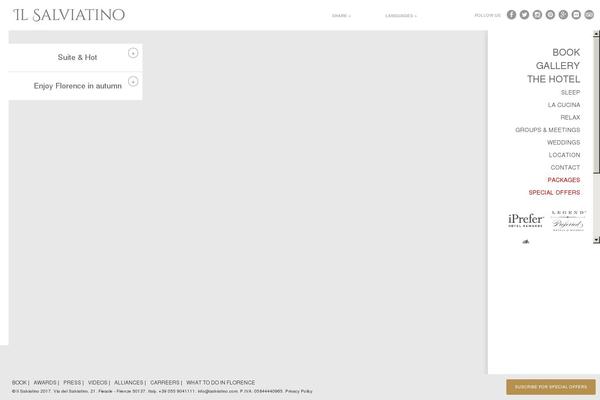 salviatino.com site used Salviatino
