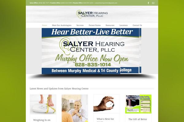 Avada theme site design template sample