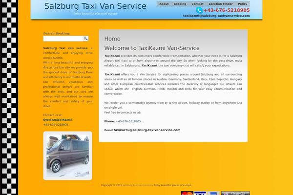 salzburg-taxivanservice.com site used claudia