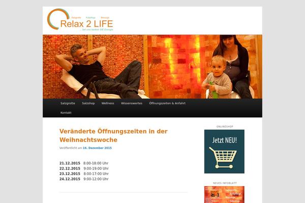 Twenty Eleven theme site design template sample
