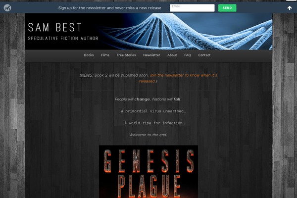 Twenty Eleven theme site design template sample